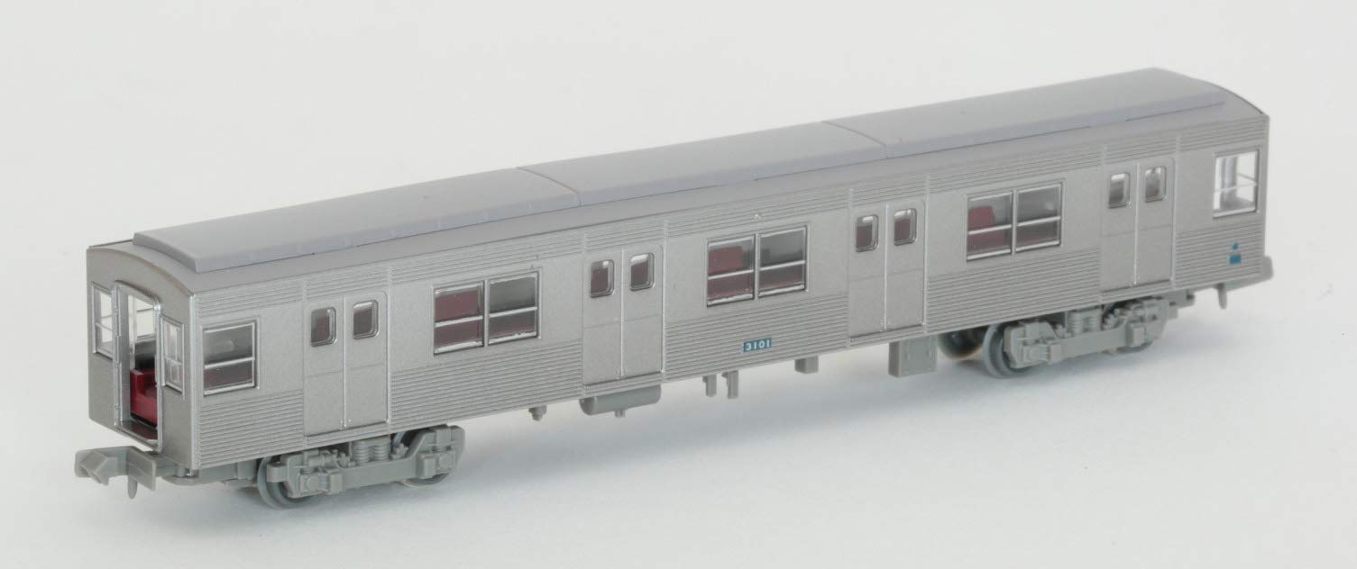 Tomytec 4-Car Set Diorama Supplies - Osaka City Subway Midosuji Line Stainless Steel Series 30- Japan Figure Store - #1 Bring To You The Best Japanese Goods