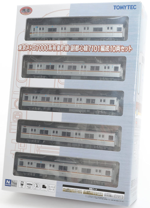 Tomytec Railway Collection Tokyo Metro 7000 Yurakucho & Fukutoshin Line 10-Car Set Japan Diorama 319887- Japan Figure Store - #1 Bring To You The Best Japanese Goods