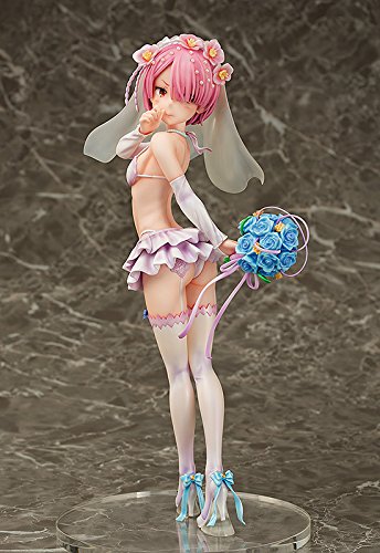 Ram Wedding Ver. Re: Life In A Different World From Zero Pre-Painted Plastic Figure 1/7 Scale Resale- Japan Figure Store - #1 Bring To You The Best Japanese Goods