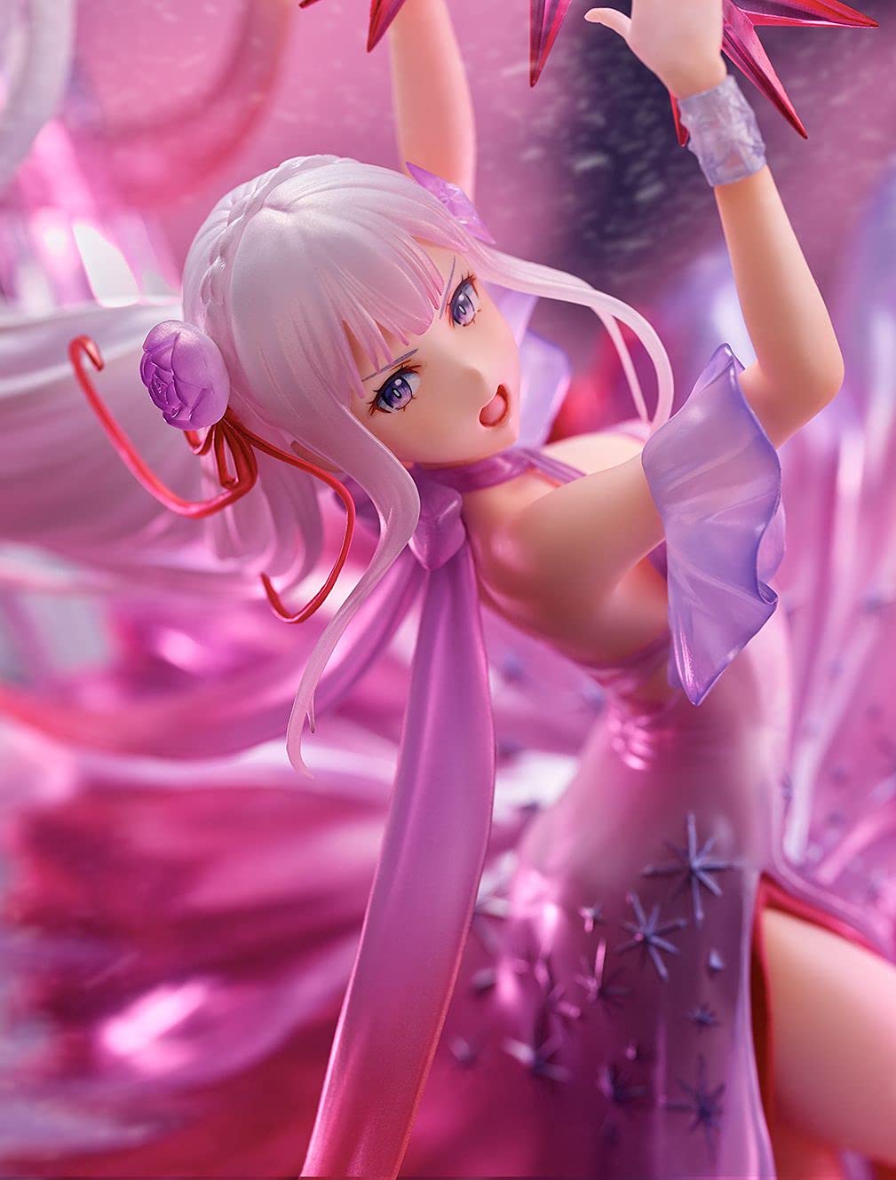 Re:Zero -Starting Life in Another World- Frosty Emilia: Crystal Dress Ver. 1/7 Scale Figure- Japan Figure Store - #1 Bring To You The Best Japanese Goods