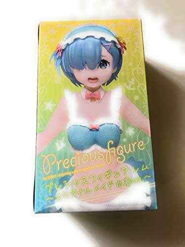 Re Zero Precious Figure Rem Original Maid Swimsuit Taito 23cm Anime- Japan Figure Store - #1 Bring To You The Best Japanese Goods