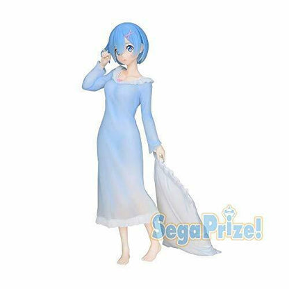 Re Zero Super-premium Figure Rem Night Wear Sega Anime- Japan Figure Store - #1 Bring To You The Best Japanese Goods