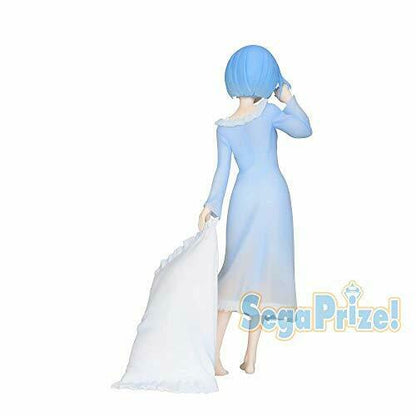 Re Zero Super-premium Figure Rem Night Wear Sega Anime- Japan Figure Store - #1 Bring To You The Best Japanese Goods