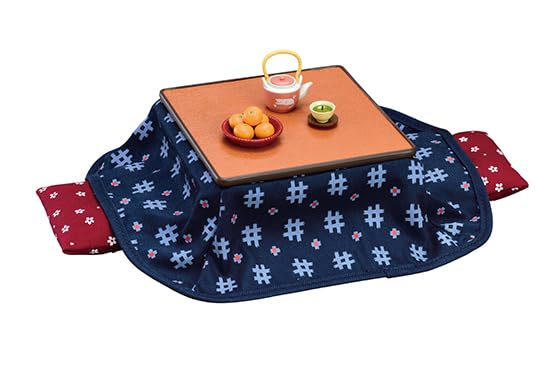 Re-Ment Kotatsu H145xW145xD70 PVC- Japan Figure Store - #1 Bring To You The Best Japanese Goods