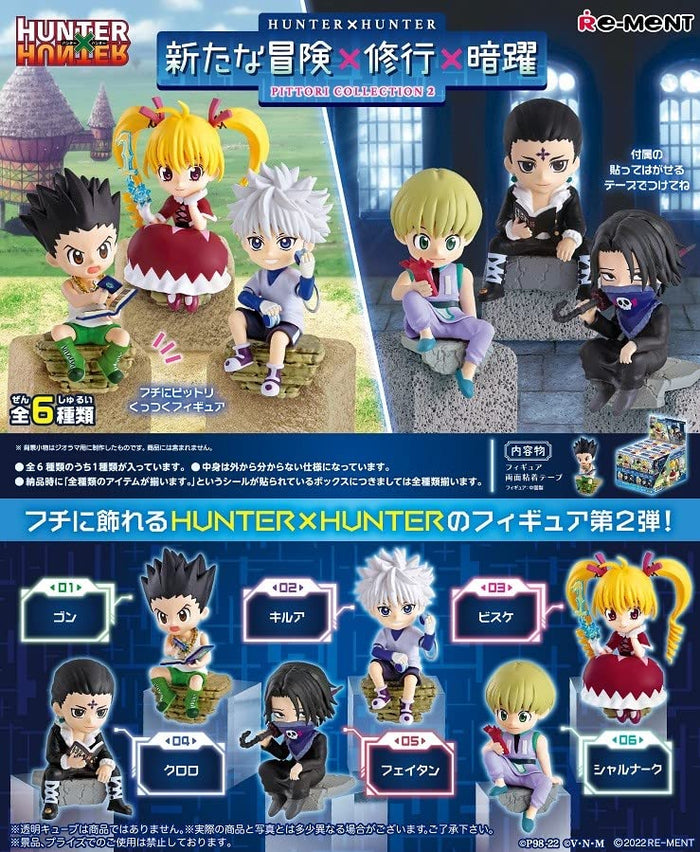 RE-MENT Hunter X Hunter New Adventure X Training X Behind The Scenes 6Pcs Box- Japan Figure Store - #1 Bring To You The Best Japanese Goods