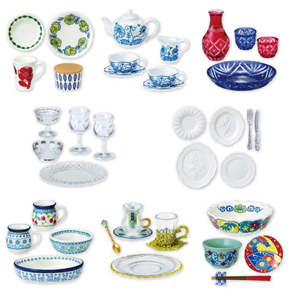 Re-Ment Petit Tableware 8Pcs 90x70x40mm- Japan Figure Store - #1 Bring To You The Best Japanese Goods