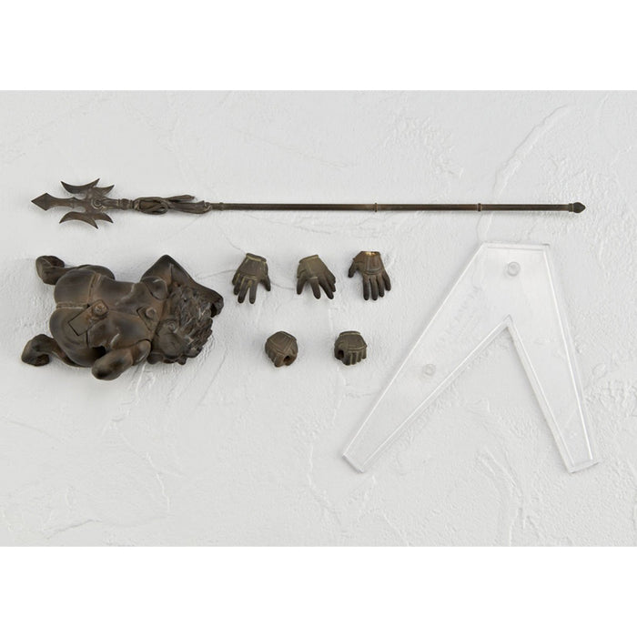 Kaiyodo Revoltech Takeya 005Ex Jikokuten Wood-Tone Action Figure Japan- Japan Figure Store - #1 Bring To You The Best Japanese Goods