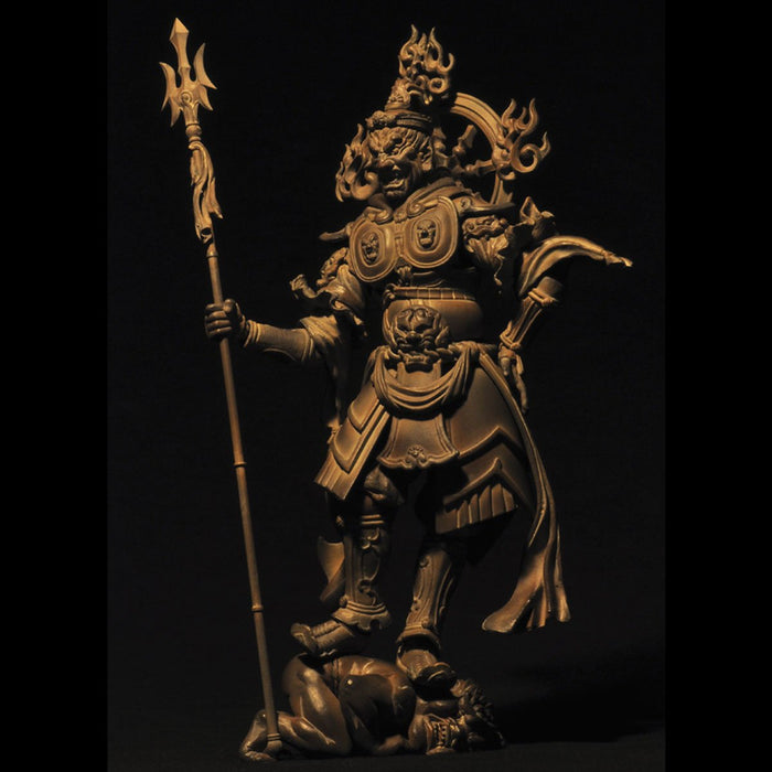 Kaiyodo Revoltech Takeya 005Ex Jikokuten Wood-Tone Action Figure Japan- Japan Figure Store - #1 Bring To You The Best Japanese Goods
