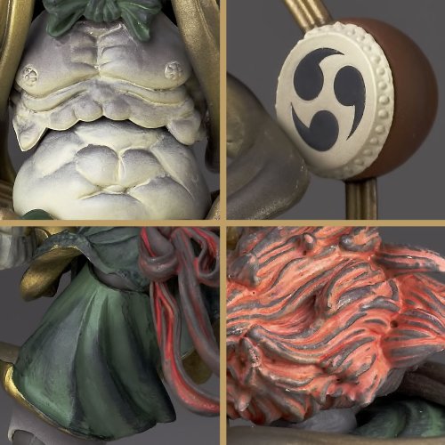 Kaiyodo Revoltech Takeya 010 Raijin Action Figure - Non-Scale Pvc Painted Japan- Japan Figure Store - #1 Bring To You The Best Japanese Goods