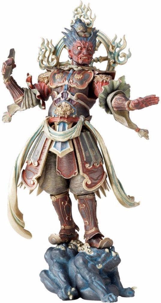 Revoltech Takeya Buddhist Statue Collection No.004 Zochouten Figure Kaiyodo - Japan Figure