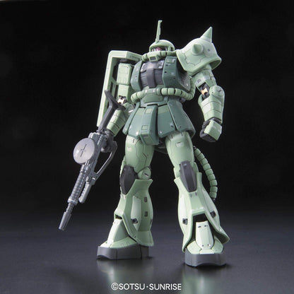 BANDAI Rg 04 Gundam Ms-06F Zaku Ii 1/144 Scale Kit- Japan Figure Store - #1 Bring To You The Best Japanese Goods