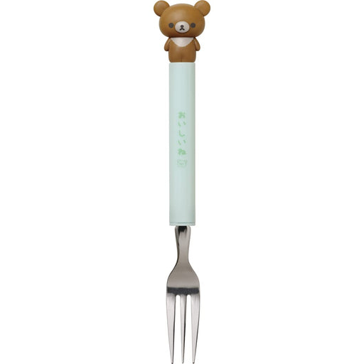 San-X Rilakkuma Kitchen Zakka Fork with Chairoikoguma Mascot KA16104- Japan Figure Store - #1 Bring To You The Best Japanese Goods