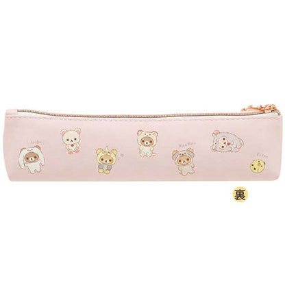 San-X Rilakkuma Family Pen Pouch Pt07601- Premium Portable Storage Solution- Japan Figure Store - #1 Bring To You The Best Japanese Goods