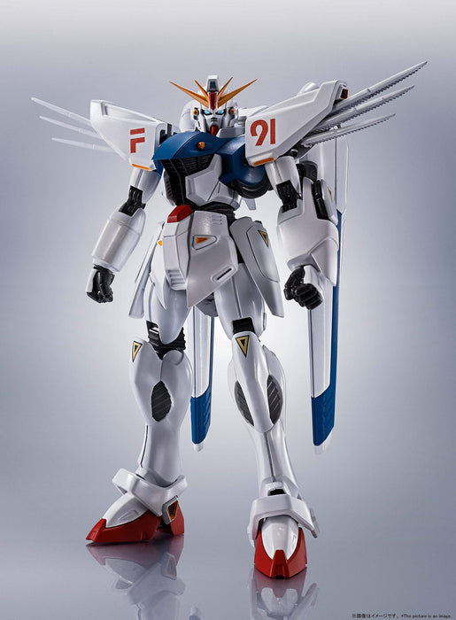 BANDAI Robot Spirits Side Ms Gundam F91 Evolution-Spec Figure- Japan Figure Store - #1 Bring To You The Best Japanese Goods