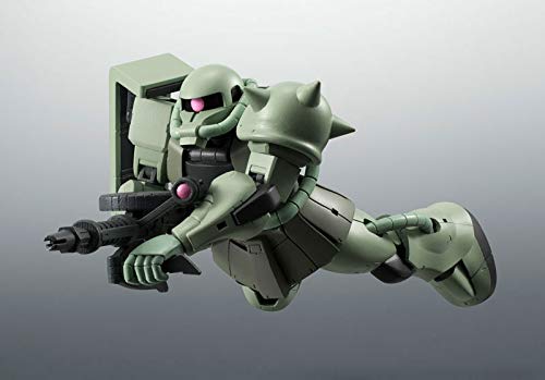 Robot Spirit Mobile Suit Gundam [Side Ms] Ms-06 Mass-Produced Zaku Ver. Anime Approximately 125Mm Abs Pvc Pre-Painted Movable Figure- Japan Figure Store - #1 Bring To You The Best Japanese Goods