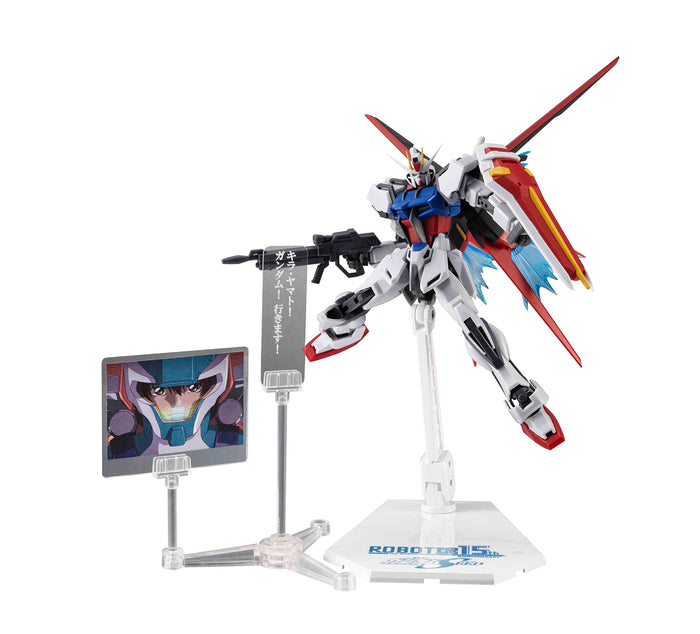 Bandai Spirits Gundam Seed Ale Strike Gundam Robot Spirits 15th Anniversary Movable Figure- Japan Figure Store - #1 Bring To You The Best Japanese Goods