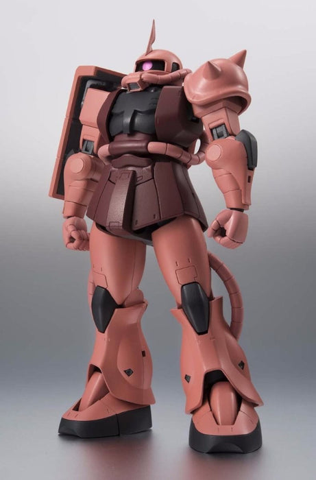 Robot Spirits Side Ms Ms-06s Zaku Ii Char's Custom Ver A.n.i.m.e. Figure Bandai- Japan Figure Store - #1 Bring To You The Best Japanese Goods