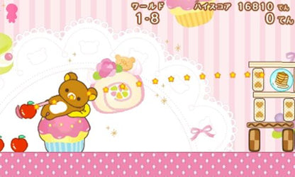 Rocket Company Neratte! Tobashite! Rilakkuma Guragura Sweets Tower 3Ds Used