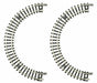Rokuhan R091 Z Scale Classic Track Curved Track Without Track Bed R45mm 180deg- Japan Figure Store - #1 Bring To You The Best Japanese Goods
