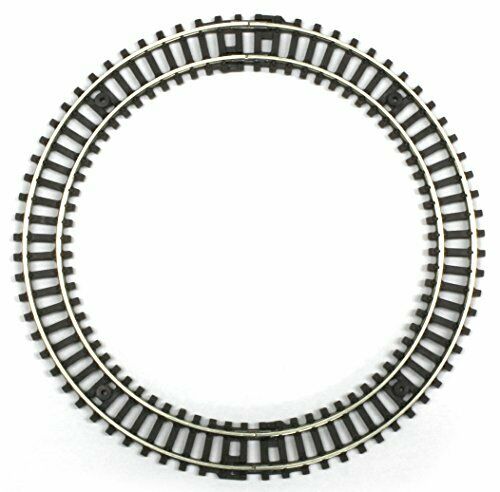 Rokuhan R091 Z Scale Classic Track Curved Track Without Track Bed R45mm 180deg- Japan Figure Store - #1 Bring To You The Best Japanese Goods