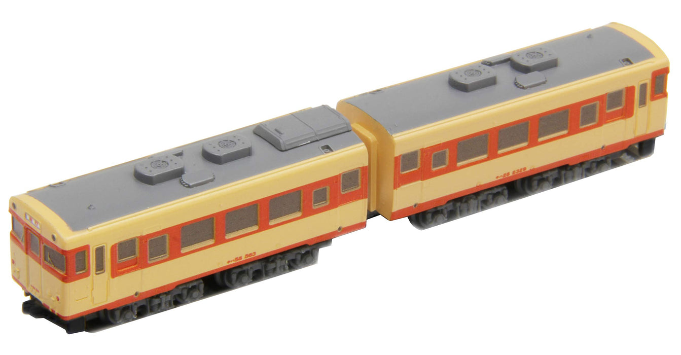Rokuhan ZG Z Shorty Kiha58 Jnr Express Color St010-1 Diesel Car- Japan Figure Store - #1 Bring To You The Best Japanese Goods