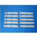 Rokuhan Z Scale Track Fixture Double 10pcs- Japan Figure Store - #1 Bring To You The Best Japanese Goods