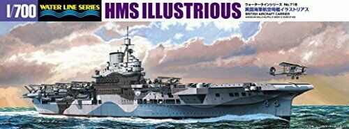 Royal Navy Aircraft Carrier Hms Illustrious 1/700 Scale Plastic Model Kit- Japan Figure Store - #1 Bring To You The Best Japanese Goods