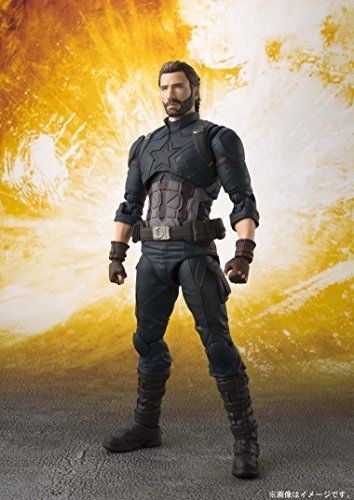 S.h.figuarts Avengers Infinity War Captain America Action Figure Bandai- Japan Figure Store - #1 Bring To You The Best Japanese Goods
