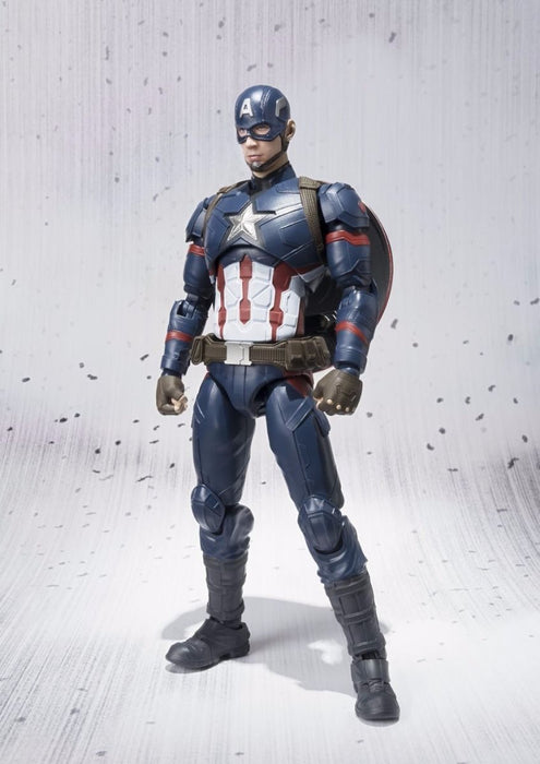 S.h.figuarts Captain America Civil War Ver Action Figure Bandai- Japan Figure Store - #1 Bring To You The Best Japanese Goods