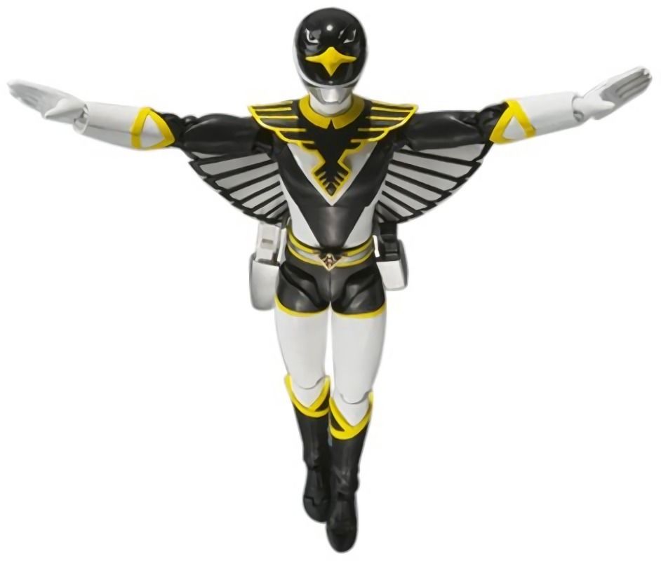 S.h.figuarts Chojin Sentai Jetman Black Condor Action Figure Bandai - Japan Figure