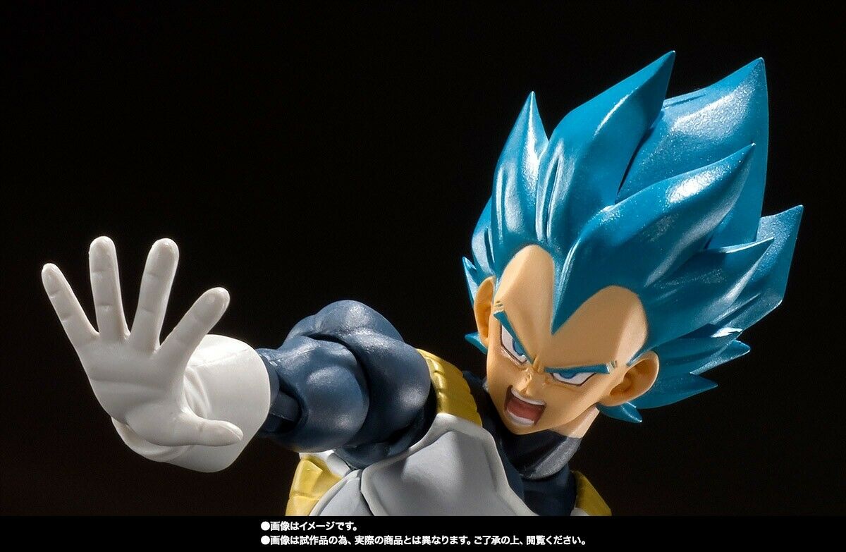S.h.figuarts Dragon Ball Super Broly Super Saiyan God Super Saiyan Vegeta Bandai- Japan Figure Store - #1 Bring To You The Best Japanese Goods