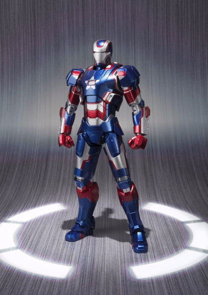 S.h.figuarts Iron Man Iron Patriot Action Figure Bandai Tamashii Nations- Japan Figure Store - #1 Bring To You The Best Japanese Goods