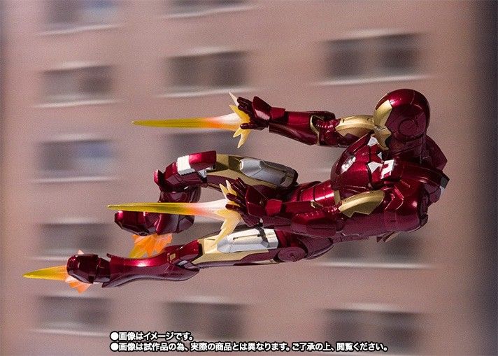 S.h.figuarts Marvel Avengers Iron Man Mark 7 Action Figure Bandai- Japan Figure Store - #1 Bring To You The Best Japanese Goods
