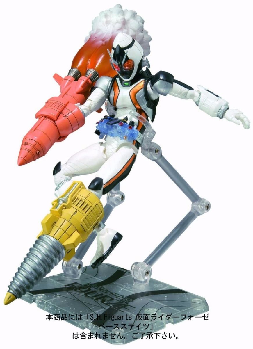 S.h.figuarts Masked Kamen Rider Fourze Stand & Effect Set Action Figure Bandai- Japan Figure Store - #1 Bring To You The Best Japanese Goods