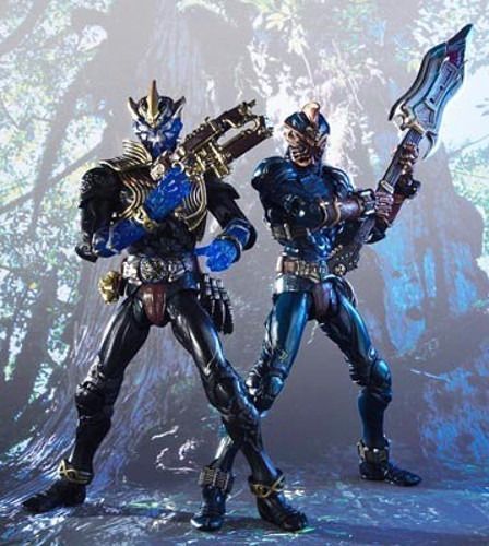 S.i.c. Vol. 34 Masked Kamen Rider Hibiki Rider Ibuki & Zanki Figure Bandai Japan - Japan Figure