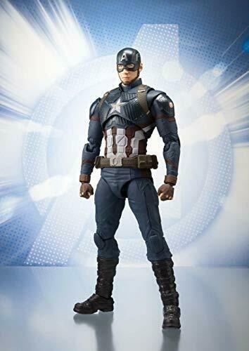 S.h.figuarts Avengers Endgame Captain America Action Figure Bandai- Japan Figure Store - #1 Bring To You The Best Japanese Goods