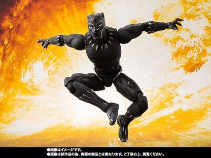 S.h.figuarts Avengers Infinity War Black Panther Action Figure Bandai- Japan Figure Store - #1 Bring To You The Best Japanese Goods