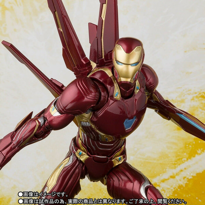 S.h.figuarts Avengers Infinity War Iron Man Mark 50 Nano Weapon Set Bandai- Japan Figure Store - #1 Bring To You The Best Japanese Goods