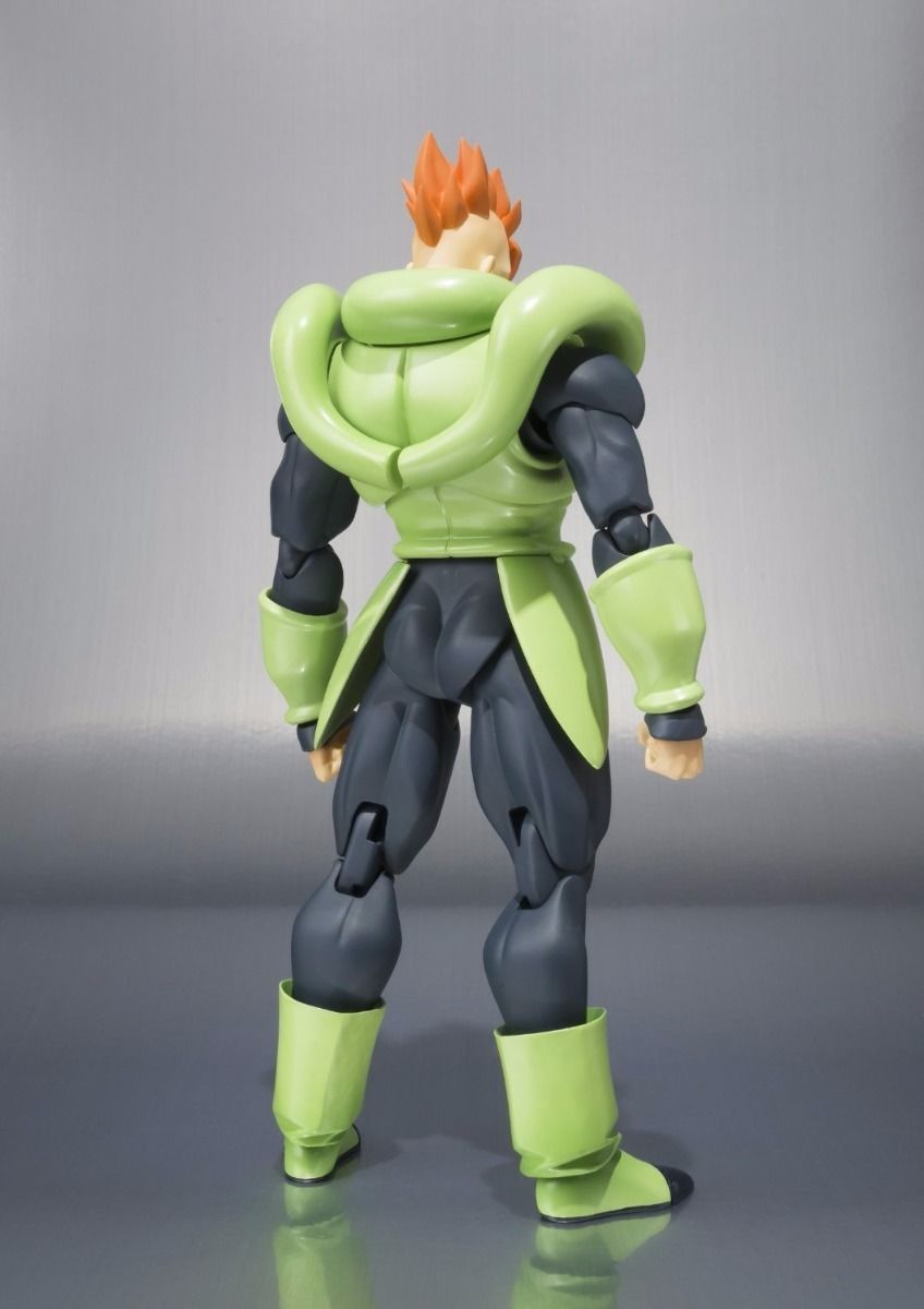 S.h.figuarts Dragon Ball Z Android No.16 Action Figure Bandai Tamashii Nations- Japan Figure Store - #1 Bring To You The Best Japanese Goods