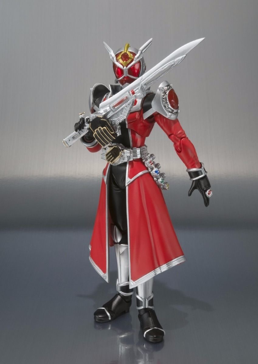 S.h.figuarts Masked Kamen Rider Wizard Flame Dragon Action Figure Bandai Japan- Japan Figure Store - #1 Bring To You The Best Japanese Goods