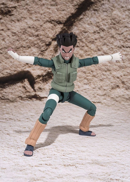 S.h.figuarts Naruto Shippuden Rock Lee Action Figure Bandai F/s- Japan Figure Store - #1 Bring To You The Best Japanese Goods