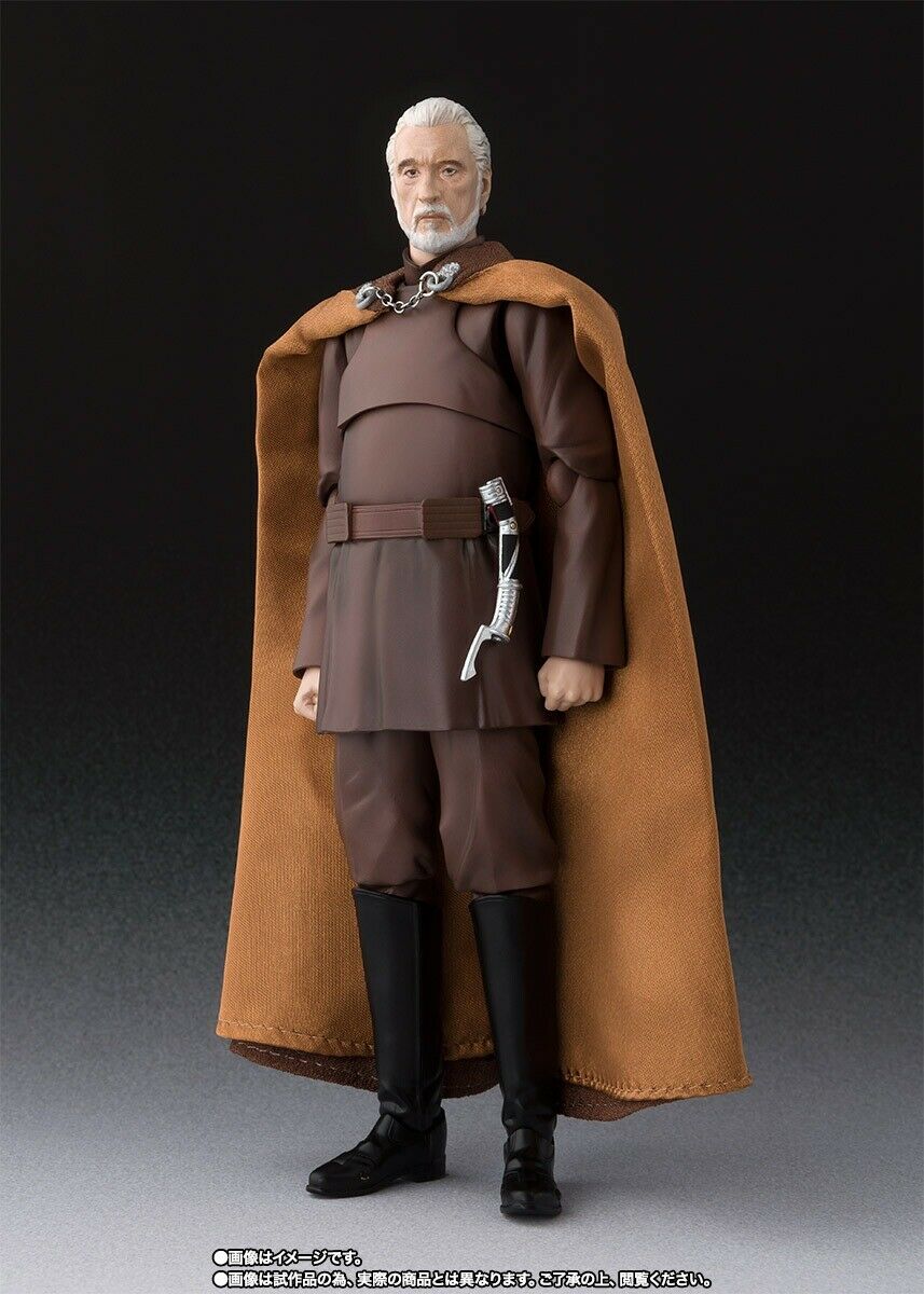 S.h.figuarts Star Wars Revenge Of The Sith Count Dooku Action Figure Bandai- Japan Figure Store - #1 Bring To You The Best Japanese Goods