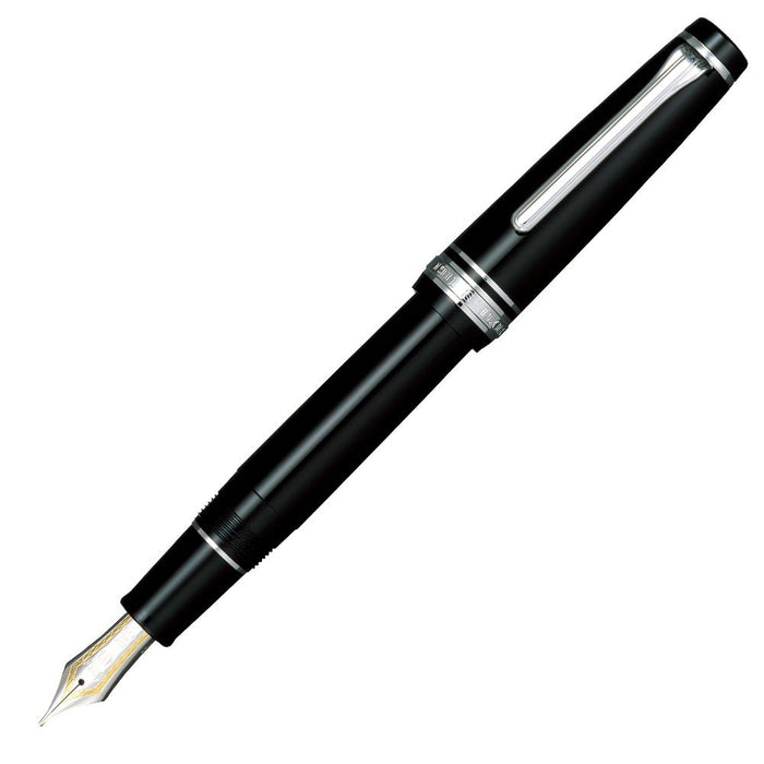 SAILOR - Professional Gear Silver Fountain Pen Black Z 11-2037-720- Japan Figure Store - #1 Bring To You The Best Japanese Goods