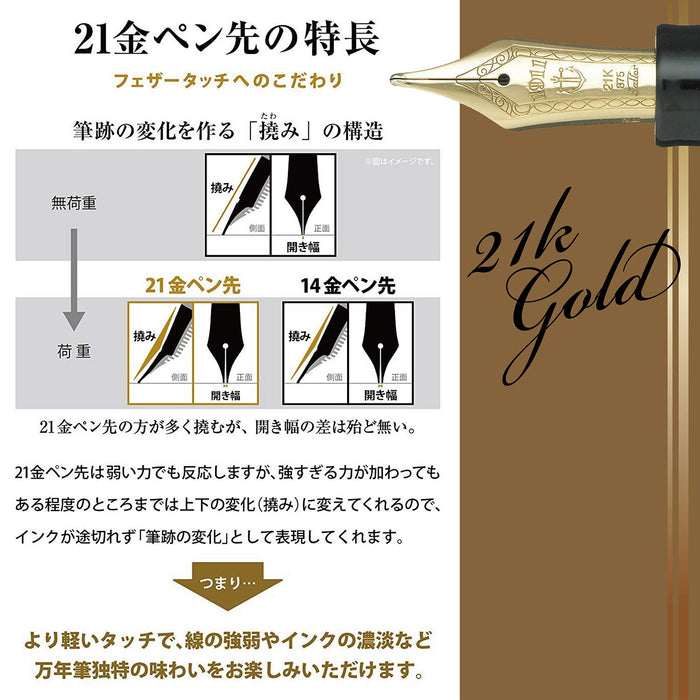 Sailor Fountain Pen Fountain Pen Profit Realo Black Medium Character 11-3924-420- Japan Figure Store - #1 Bring To You The Best Japanese Goods