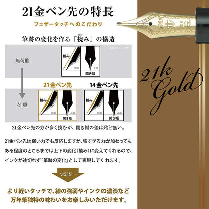 SAILOR Profit Standard 1911 S 21K Fountain Pen Black M 11-1521-420- Japan Figure Store - #1 Bring To You The Best Japanese Goods