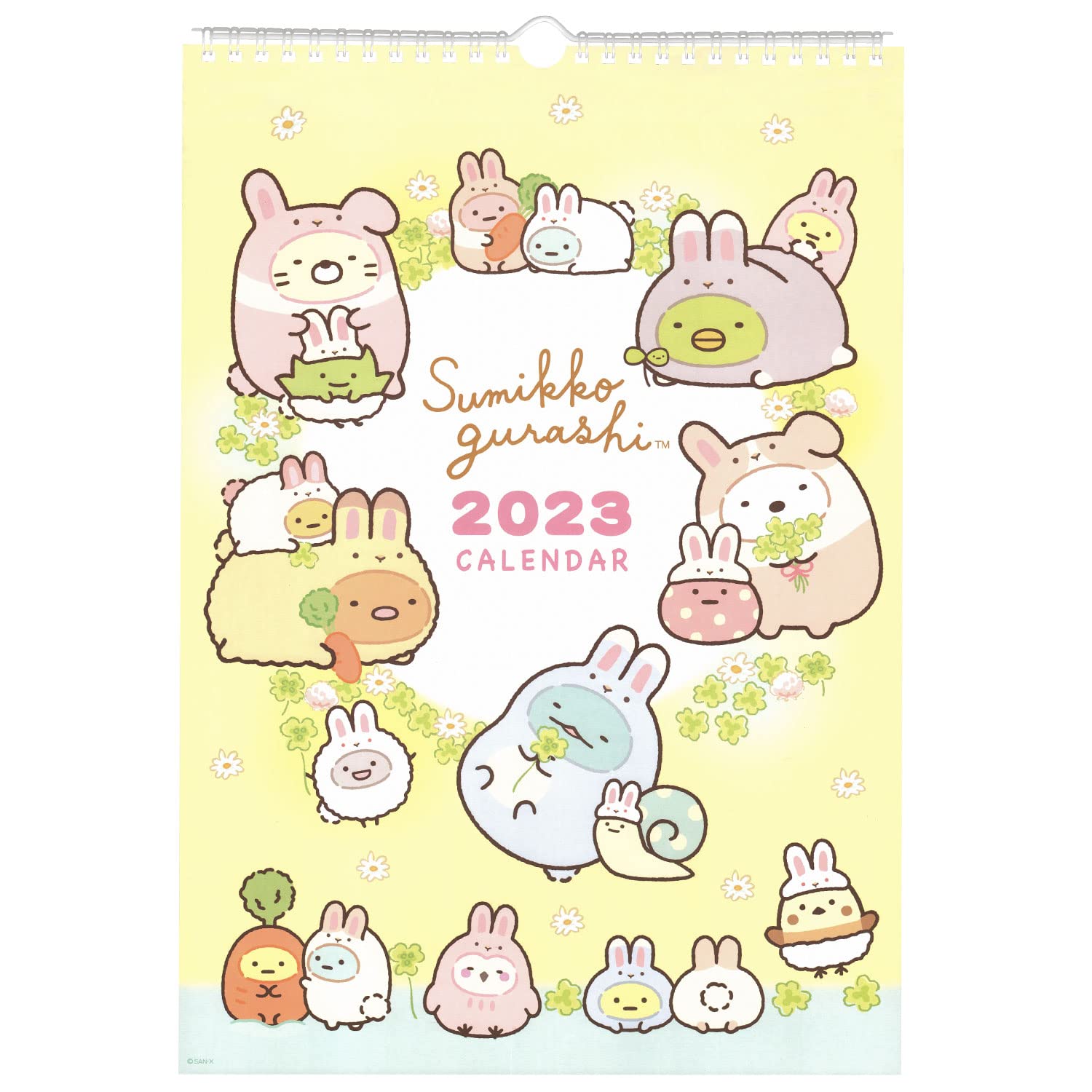 San-X 2023 Sumikkogurashi Calendar Wall Hanging B4 CD36901- Japan Figure Store - #1 Bring To You The Best Japanese Goods