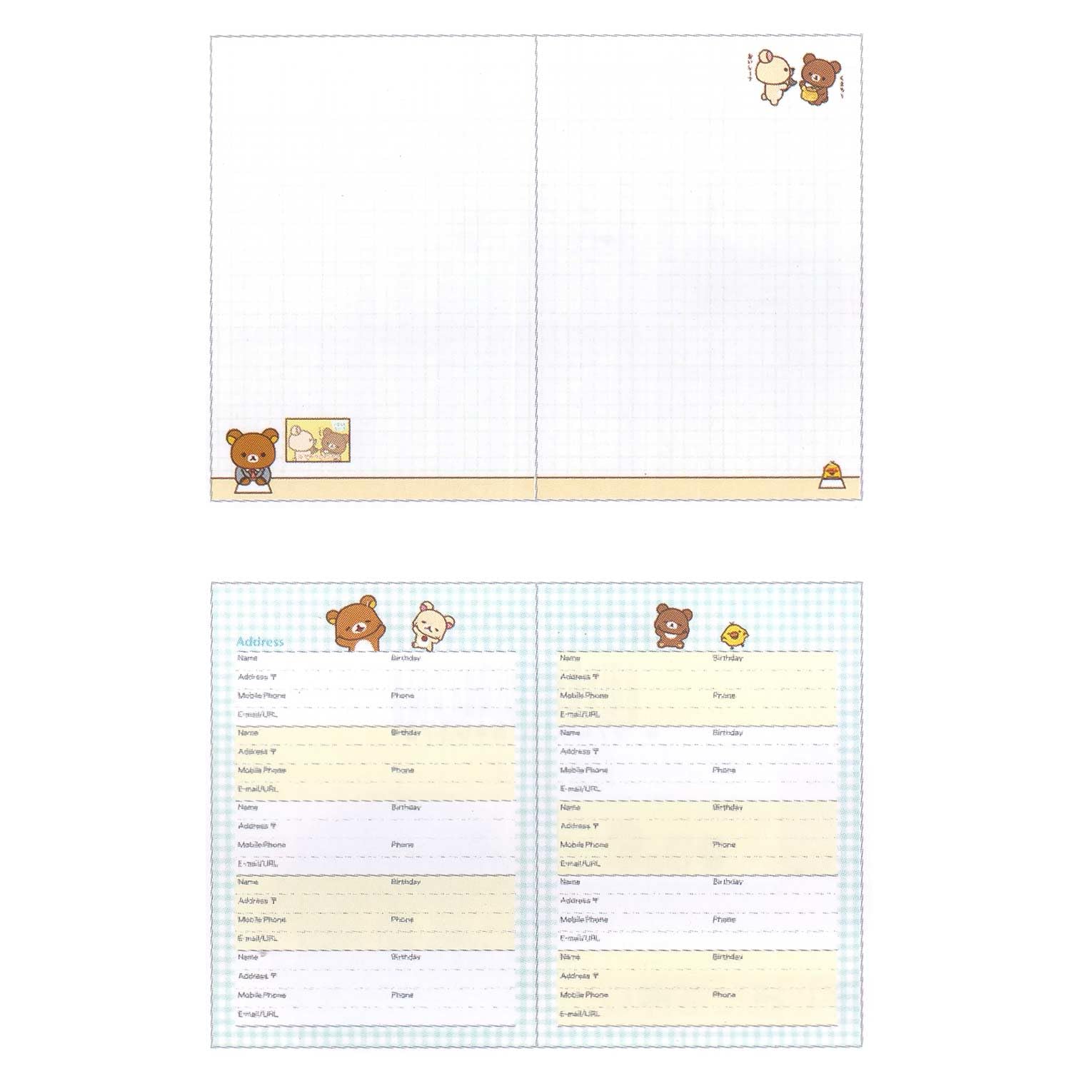 San-X Rilakkuma B6 Notebook Me67205- Japan Figure Store - #1 Bring To You The Best Japanese Goods