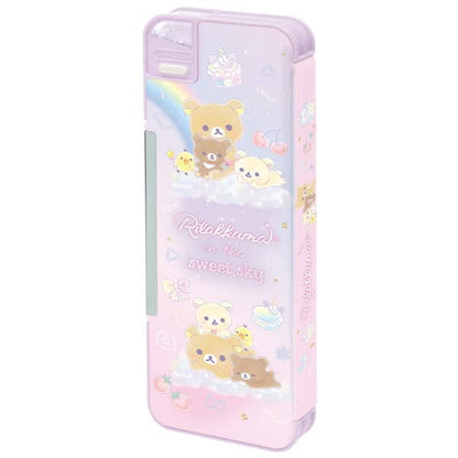 San-X Rilakkuma Go Go School Pencil Case Pt05201- Japan Figure Store - #1 Bring To You The Best Japanese Goods