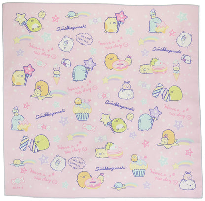 San-X Lunch Nafkin Sumikko Gurashi Candy Flyer Pattern Ch43306- Japan Figure Store - #1 Bring To You The Best Japanese Goods