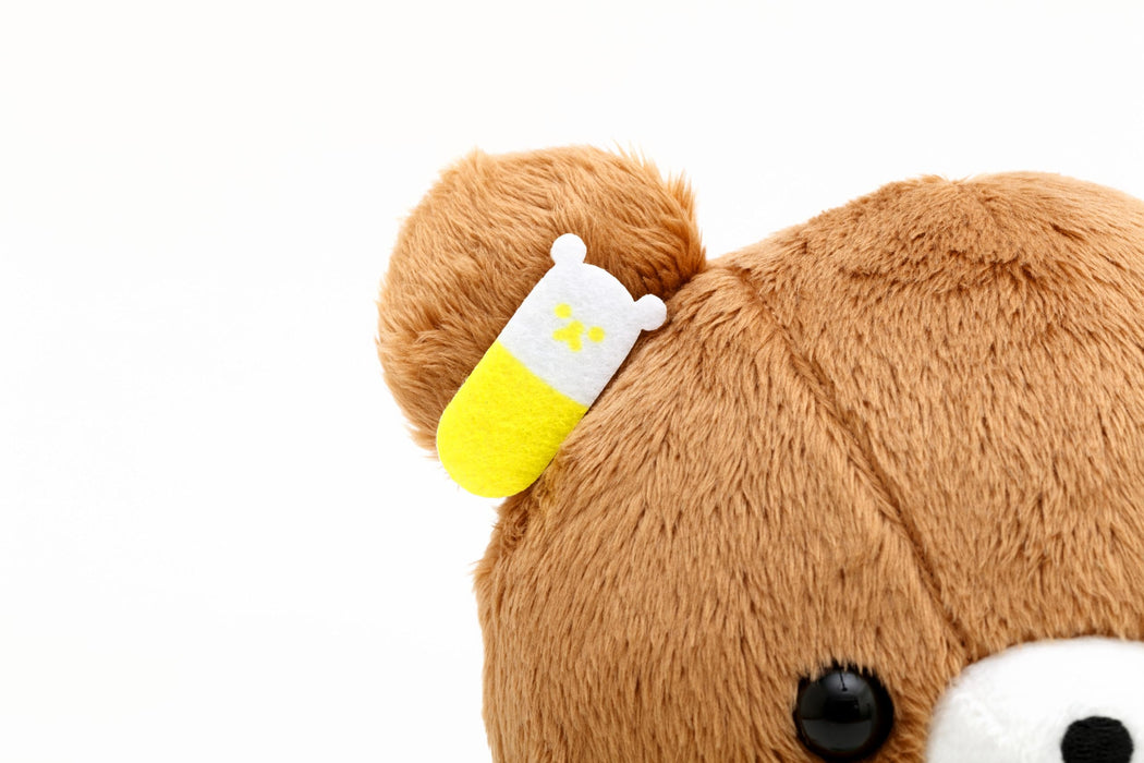 San-X Rilakkuma Nurse Mascot Stuffed Toy Colorful 9x14x18cm Ideal for Ages 6+- Japan Figure Store - #1 Bring To You The Best Japanese Goods